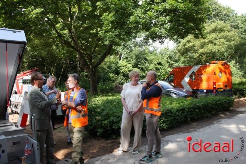 Machinaal straten in Ulft (10-07-2025)