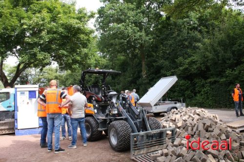 Machinaal straten in Ulft (10-07-2025)