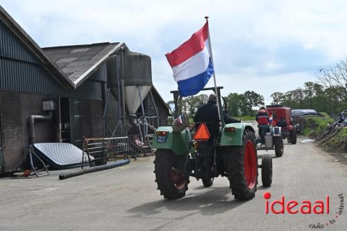 Koningsrit in Laren (27-04-2024)