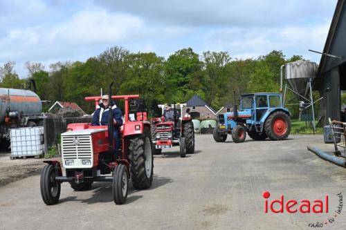 Koningsrit in Laren (27-04-2024)