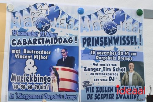 Traditionele Prinsenwissel in Drempt (15-11-2025)