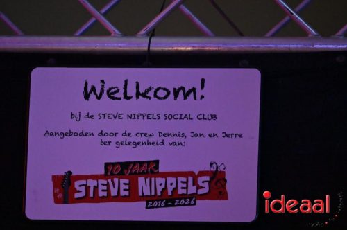 Steve Nippels” viert 10-jarig jubileum (31-01-2026)