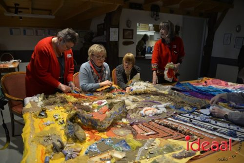 Textielwerkstuk bij Museum Smedekinck (22-11-2025)