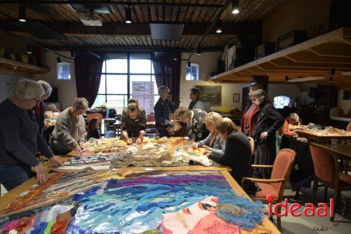 Textielwerkstuk bij Museum Smedekinck (22-11-2025)