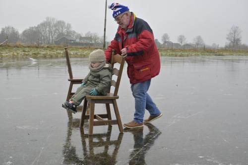 Schaatsen in Keijenborg (11-01-2024)