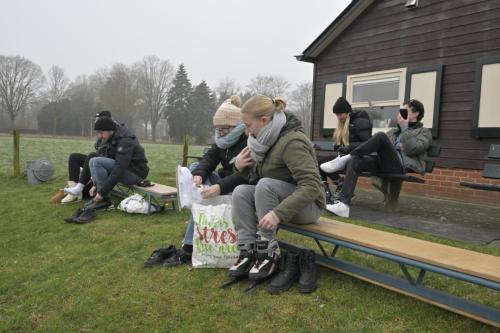 Schaatsen in Hengelo - Steintjesweide - deel 1 (11-01-2024)