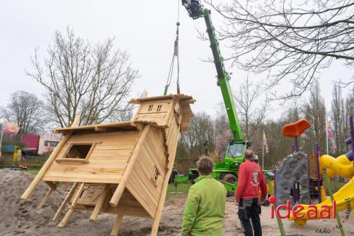 Nieuw speeltoestel Het Land van Jan Klaassen (04-03-2024)
